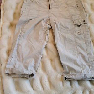 Style & Co ladies light khakis cargo style